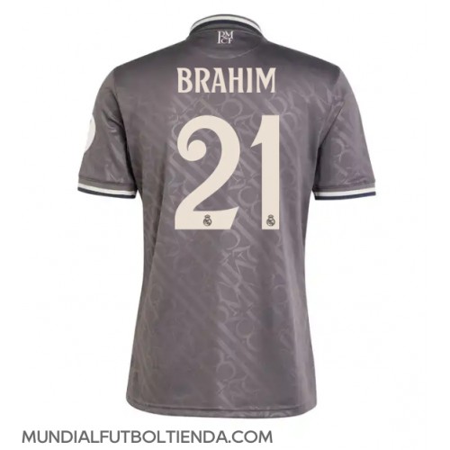 Camiseta Real Madrid Brahim Diaz #21 Tercera Equipación Replica 2024-25 mangas cortas